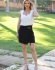 SHORT SAIA COM FIVELA - Preto