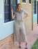 BLUSA DE MANGA COM DETALHE TRANÇA NO PEITO - Cinza