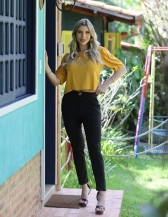 CALÇA CIGARRETE TRADICIONAL - Preto