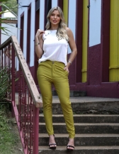 BLUSA COM BOTÕES NA LATERAL - Branco