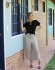 BLUSA DE MANGA COM DETALHE TRANÇA NO PEITO - Preto