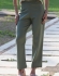 CALÇA COM FIVELA NA LATERAL DO COS - Verde