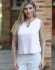 BLUSA COM DUAS FIVELAS NO PEITO - Branco