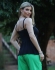 BLUSA DE ALCINHA COM DETALHE DE RENDINHA - Preto