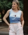 BLUSA TRANSPASSADA - Azul