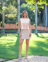 BLUSA BASIC - Rose